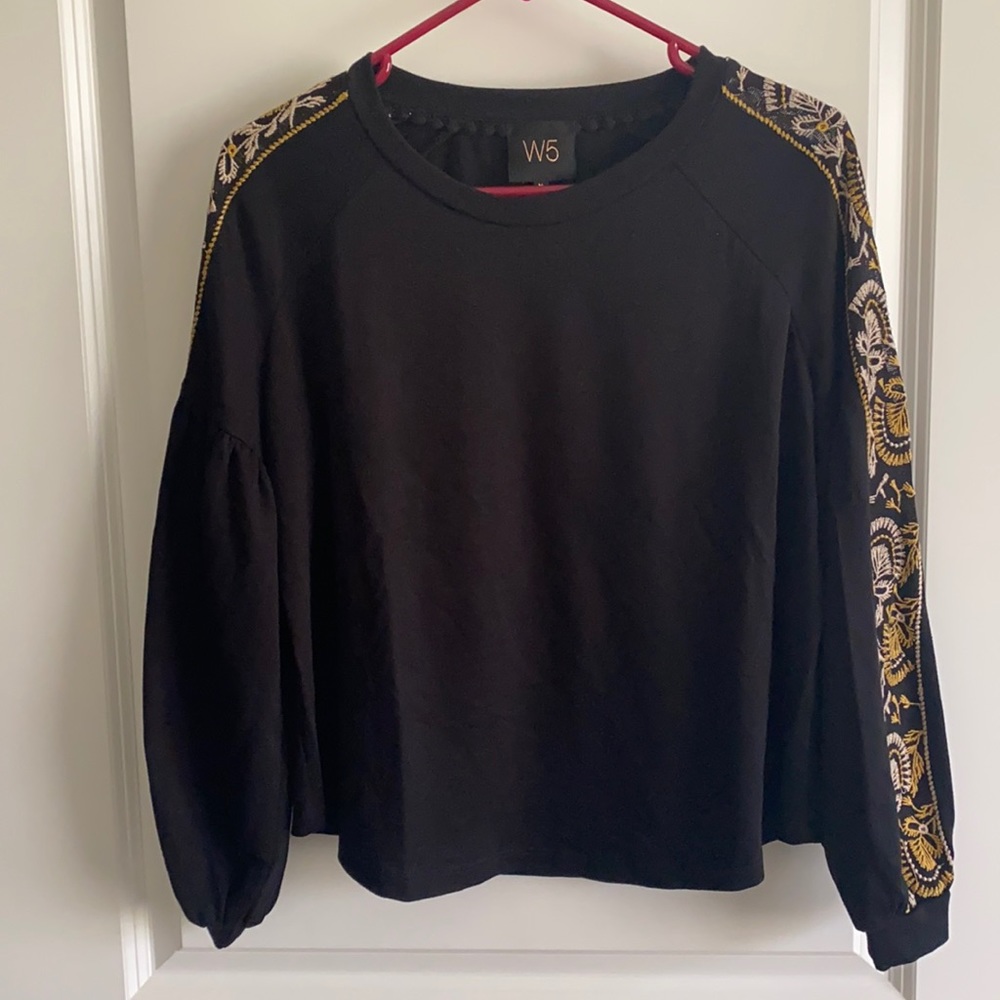 Crop Long Sleeve Top